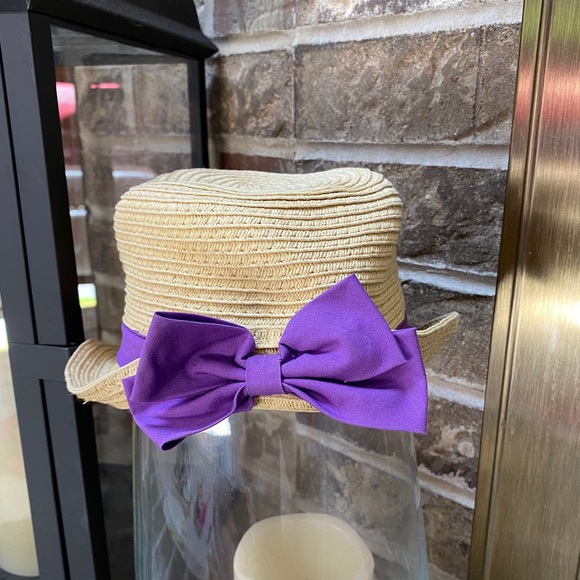 1989 Place Other - 1989 PLACE Straw Hat Sun Hat Fedora for Child